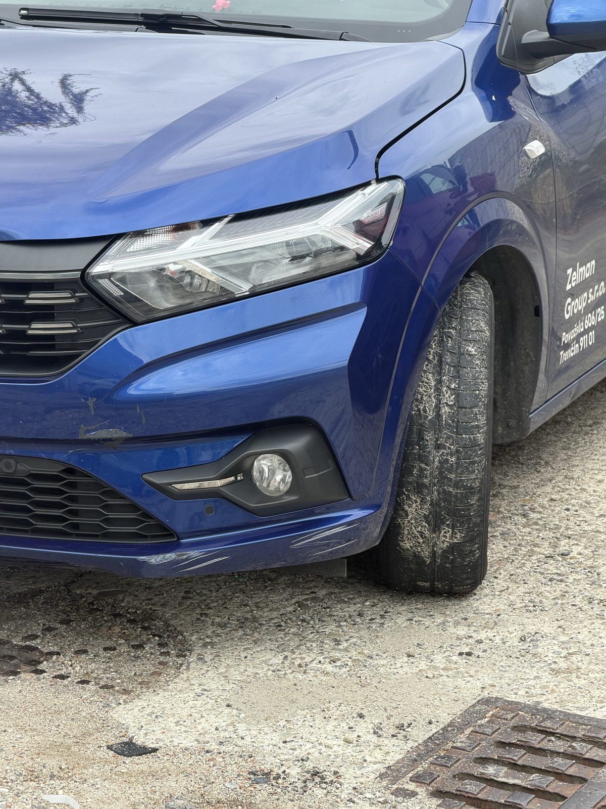 Detail po oprave