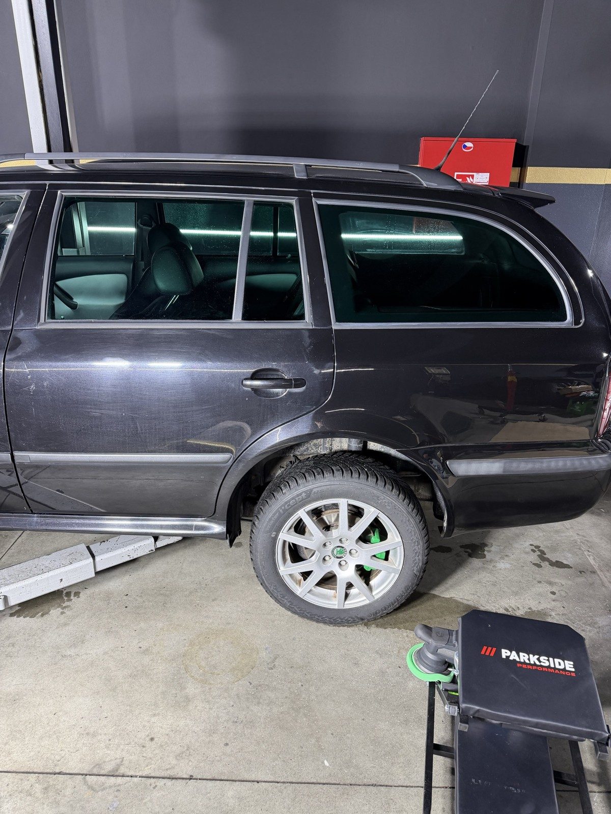 Škoda Octavia v dielni